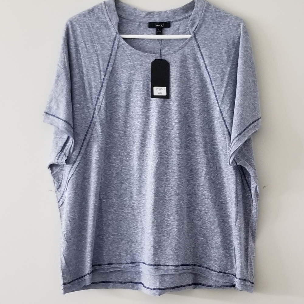 Very J Navy Top